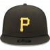 Pittsburgh Pirates Men's New Era Black Primary Logo 9FIFTY Snapback Hat