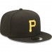 Pittsburgh Pirates Men's New Era Black Primary Logo 9FIFTY Snapback Hat