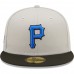 Pittsburgh Pirates Men's New Era Gray/Black 1971 World Series Undervisor 59FIFTY Fitted Hat