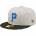 Pittsburgh Pirates Men's New Era Gray/Black 1971 World Series Undervisor 59FIFTY Fitted Hat