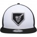 San Diego Padres Men's New Era White/Black 2022 Clubhouse Trucker 9FIFTY Snapback Hat