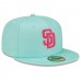 San Diego Padres Men's New Era Mint 2022 City Connect 59FIFTY Fitted Hat