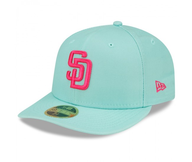 San Diego Padres Men's New Era Mint 2022 City Connect Low Profile 59FIFTY Fitted Hat