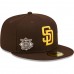 San Diego Padres Men's New Era Brown Identity 59FIFTY Fitted Hat