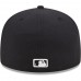 San Diego Padres Men's New Era Navy Logo 59FIFTY Fitted Hat