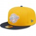 San Diego Padres Men's New Era Gold/Navy 25th Anniversary Azure Undervisor 59FIFTY Fitted Hat