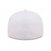 San Diego Padres Men's New Era White on White 59FIFTY Fitted Hat