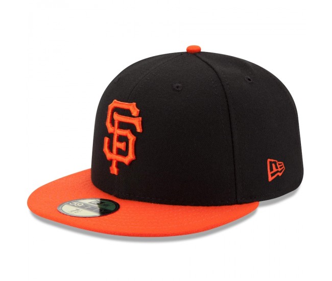 San Francisco Giants Men's New Era Black/Orange Authentic Collection On-Field 59FIFTY Fitted Hat