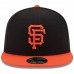 San Francisco Giants Men's New Era Black/Orange Authentic Collection On-Field 59FIFTY Fitted Hat