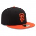 San Francisco Giants Men's New Era Black/Orange Authentic Collection On-Field 59FIFTY Fitted Hat