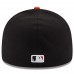 San Francisco Giants Men's New Era Black/Orange Authentic Collection On-Field 59FIFTY Fitted Hat