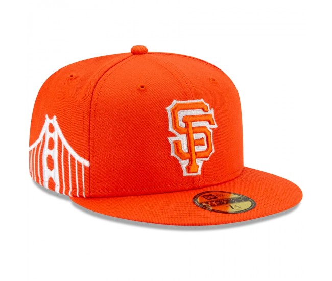 San Francisco Giants Men's New Era Orange 2021 City Connect 59FIFTY Fitted Hat