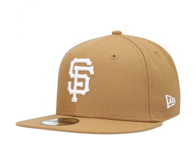 San Francisco Giants Men's New Era Tan Wheat 59FIFTY Fitted Hat