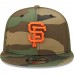 San Francisco Giants Men's New Era Camo Trucker 9FIFTY Snapback Hat