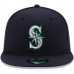 Seattle Mariners Men's New Era Navy Authentic Collection On Field 59FIFTY Fitted Hat