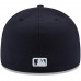 Seattle Mariners Men's New Era Navy Authentic Collection On Field 59FIFTY Fitted Hat