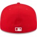 Seattle Mariners Men's New Era Red Logo 59FIFTY Fitted Hat