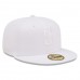 Seattle Mariners Men's New Era White on White 59FIFTY Fitted Hat