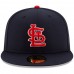 St. Louis Cardinals Men's New Era Navy Alternate Authentic Collection On-Field 59FIFTY Fitted Hat