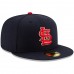 St. Louis Cardinals Men's New Era Navy Alternate Authentic Collection On-Field 59FIFTY Fitted Hat