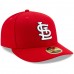 St. Louis Cardinals Men's New Era Red Authentic Collection On-Field Low Profile 59FIFTY Fitted Hat