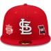 St. Louis Cardinals Men's New Era Red Identity 59FIFTY Fitted Hat