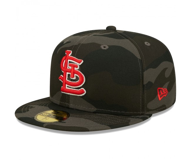 St. Louis Cardinals Men's New Era Camo Dark 59FIFTY Fitted Hat