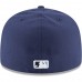 Tampa Bay Rays Men's New Era Navy Alternate Authentic Collection On-Field 59FIFTY Fitted Hat