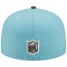 Tampa Bay Rays Men's New Era Light Blue/Charcoal Two-Tone Color Pack 59FIFTY Fitted Hat