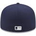 Tampa Bay Rays Men's New Era Navy Identity 59FIFTY Fitted Hat