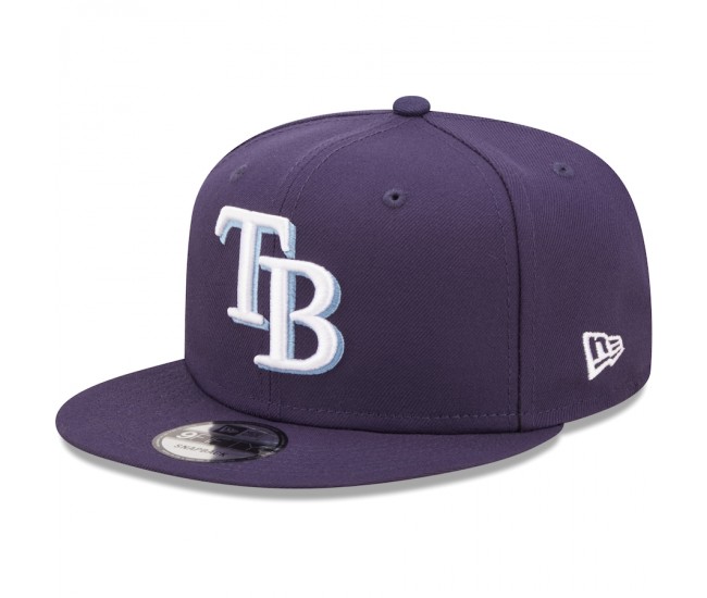 Tampa Bay Rays Men's New Era Navy Primary Logo 9FIFTY Snapback Hat