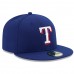 Texas Rangers Men's New Era Royal Game Authentic Collection On-Field 59FIFTY Fitted Hat