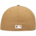 Texas Rangers Men's New Era Tan Wheat 59FIFTY Fitted Hat