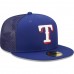 Texas Rangers Men's New Era Royal Team On-Field Replica Mesh Back 59FIFTY Fitted Hat