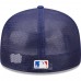 Texas Rangers Men's New Era Royal Team On-Field Replica Mesh Back 59FIFTY Fitted Hat