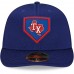 Texas Rangers Men's New Era Royal 2022 Clubhouse Alternate Logo Low Profile 59FIFTY Fitted Hat