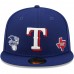 Texas Rangers Men's New Era Royal Identity 59FIFTY Fitted Hat