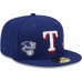 Texas Rangers Men's New Era Royal Identity 59FIFTY Fitted Hat