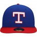 Texas Rangers Men's New Era Royal Cooperstown Collection Turn Back The Clock 59FIFTY Fitted Hat