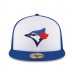 Toronto Blue Jays Men's New Era White/Royal 2017 Authentic Collection On-Field 59FIFTY Fitted Hat