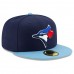 Toronto Blue Jays Men's New Era Navy Alternate 4 Authentic Collection On-Field 59FIFTY Fitted Hat