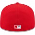 Toronto Blue Jays Men's New Era Scarlet 30th Season Undervisor 59FIFTY Fitted Hat