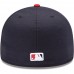 Washington Nationals Men's New Era Navy/Red Alternate Authentic Collection On-Field 59FIFTY Fitted Hat