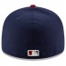 Washington Nationals Men's New Era White/Navy Alternate 2020 Authentic Collection On-Field Low Profile Fitted Hat