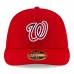 Washington Nationals Men's New Era Red 4th of July On-Field Low Profile 59FIFTY Fitted Hat