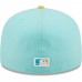 Washington Nationals Men's New Era Turquoise/Yellow Spring Color Pack Two-Tone 59FIFTY Fitted Hat