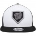 Washington Nationals Men's New Era White/Black 2022 Clubhouse Trucker 9FIFTY Snapback Hat