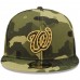 Washington Nationals Men's New Era Camo 2022 Armed Forces Day 9FIFTY Snapback Adjustable Hat