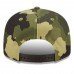 Washington Nationals Men's New Era Camo 2022 Armed Forces Day 9FIFTY Snapback Adjustable Hat