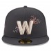 Washington Nationals Men's New Era Graphite 2022 City Connect 59FIFTY Fitted Hat